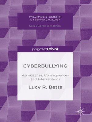 cover image of Cyberbullying